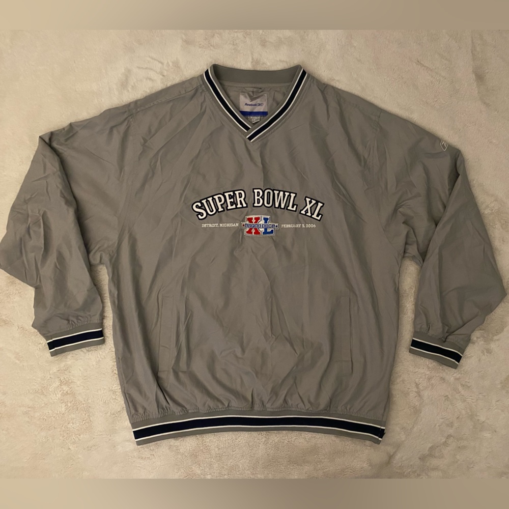 2006 Super Bowl Windbreaker Pullover